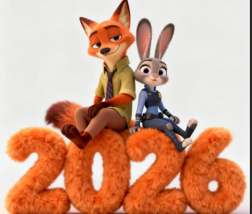 新年壁纸合集【五】：2026新年专属卡通壁纸